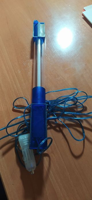 Luz azul para interior de coche