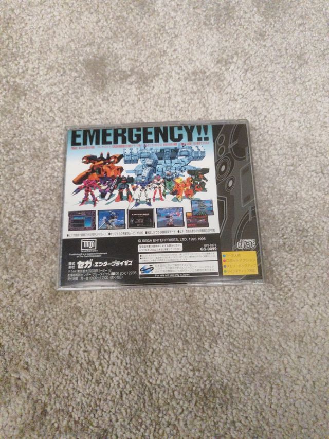 Virtual On Sega Saturn