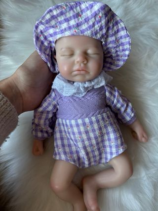 Bebe reborn silicona platino flexible