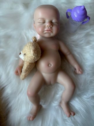 Bebe reborn silicona platino flexible