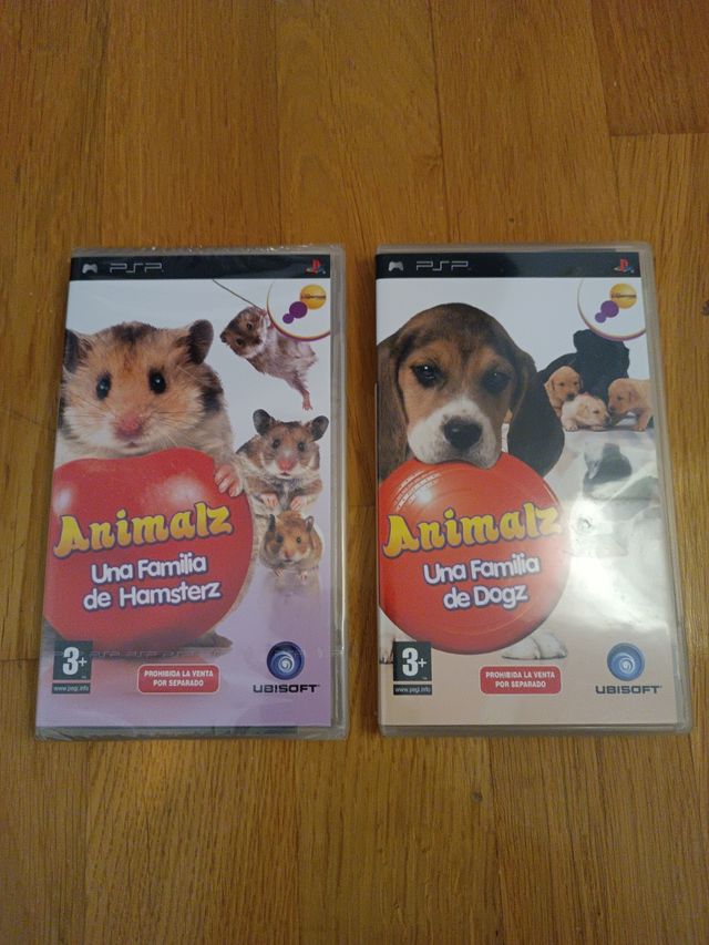 Pack 2 juegos PSP animalz
