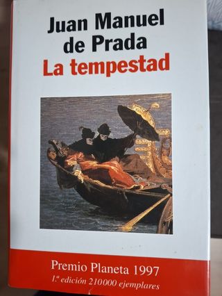 La Tempestad, Libro
