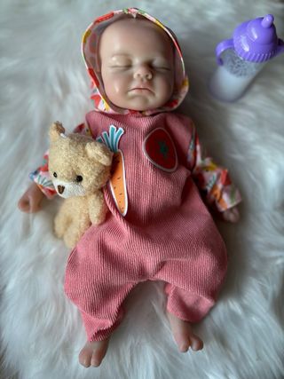 Bebe reborn silicona platino flexible