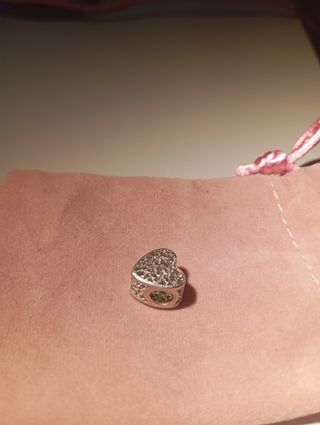 Charm Corazón Plata