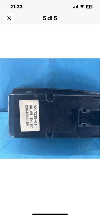 PULSANTIERA BMW SERIE 1 E87 ANTERIORE SINISTRO