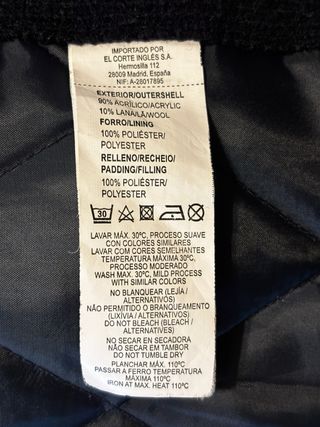 Chaqueta de lana
