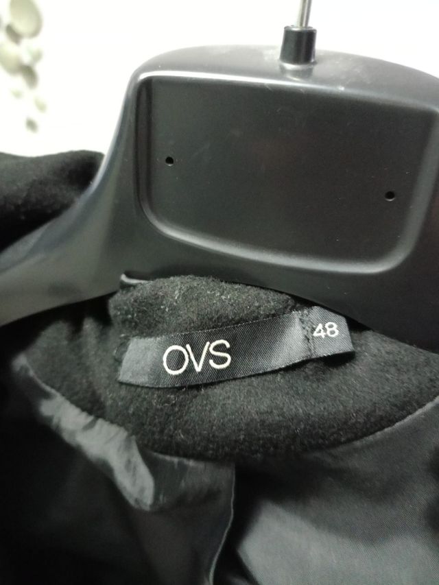 Cappotto da donna nero.Tg 48