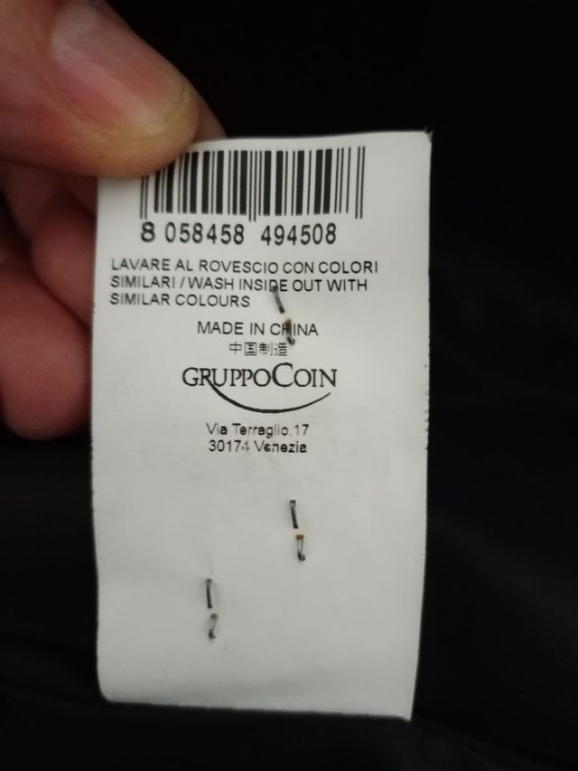 Cappotto da donna nero.Tg 48