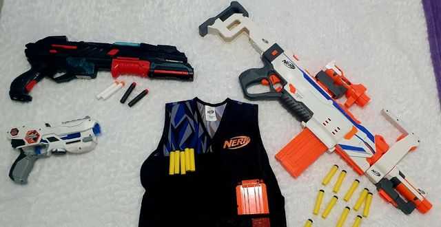 Packs de pistolas NERF