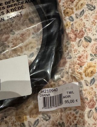 Nuevo cinturon piel negrodes petits hauts talla 8