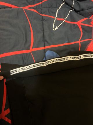 Jersey lacoste negra de hombre