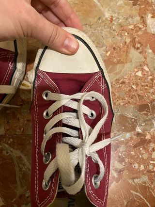 Converse granates mujer