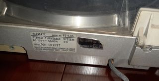 tocadiscos Sony PS-LX5 Stereo