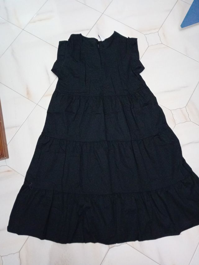 Abito nero a gonna ampia, Tg.unica 🎀