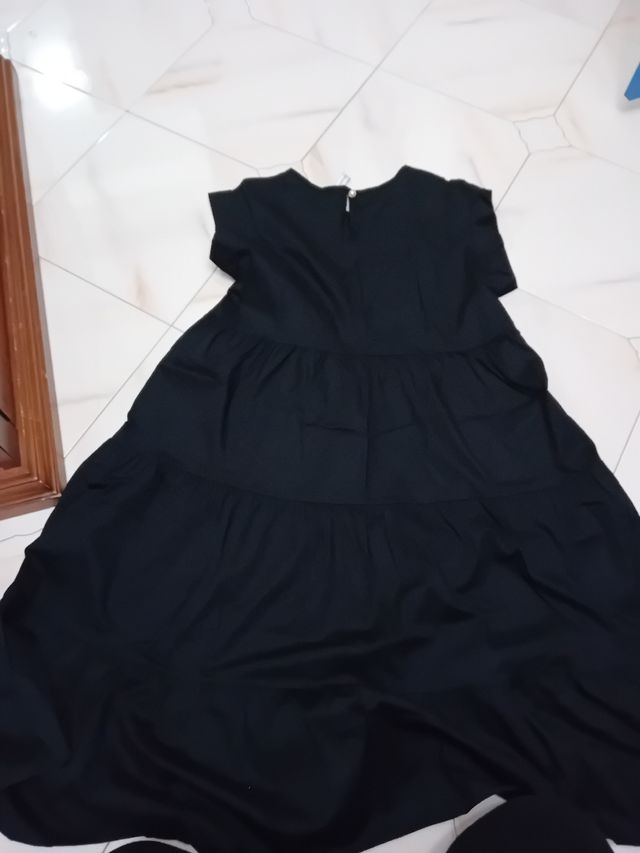 Abito nero a gonna ampia, Tg.unica 🎀