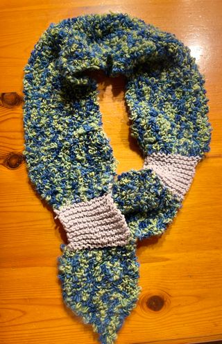 Sciarpina fatta a mano