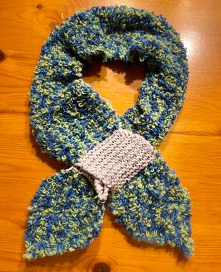 Sciarpina fatta a mano