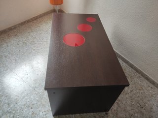 Mesa de centro elevable