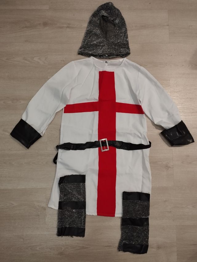 Disfraz de templario t-8-9