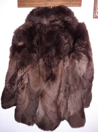 Abrigo de mouton talla grande