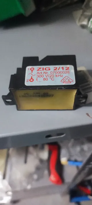 2 TRANSFORMADORES DE ENCENDIDO CALDERA