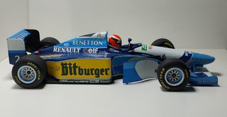 BENETTON RENAULT B195 '95 HERBERT MINICHAMPS 1:18