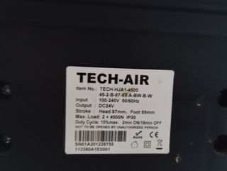 Cama articulada tech air