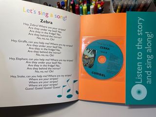 Libro “Time for a story zebra”