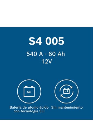 Bateria de coche Bosch 