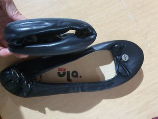Zapatos Bailarinas negras 38, para llevar en bolso