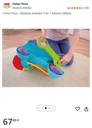 Andador correpasillos fisher price 