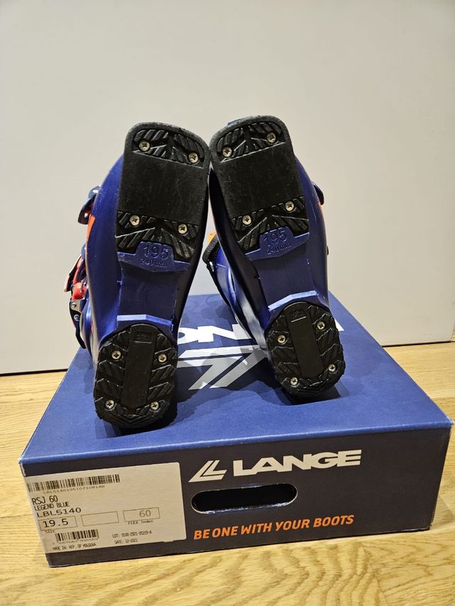 Botas esquí Lange número 19,5.