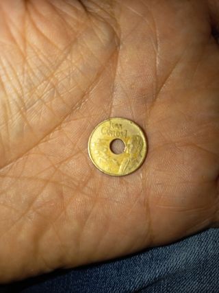 Moneda antigua año 92 