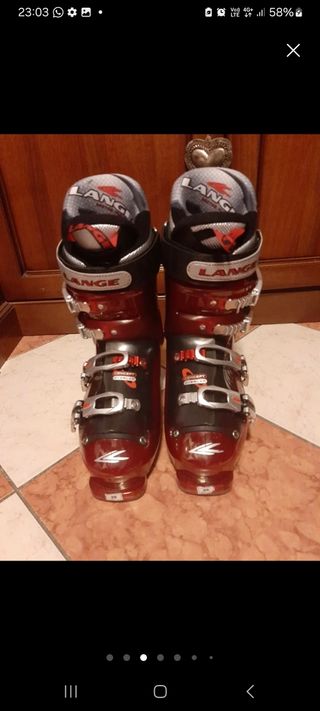 Scarponi sci Lange nuovi 39
