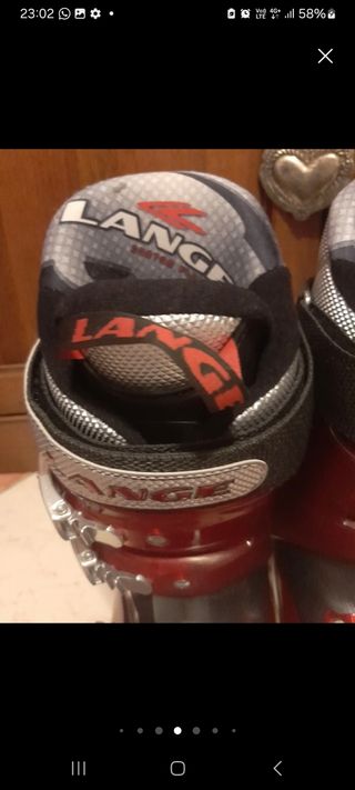 Scarponi sci Lange nuovi 39