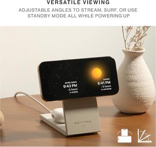 Native Union Rise 2-en-1 Cargador inalámbrico