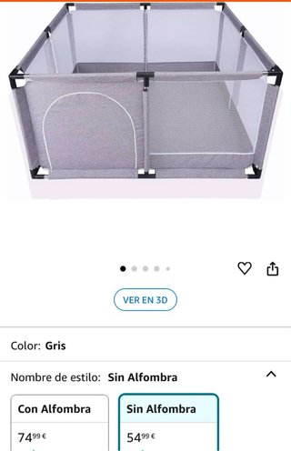 Parque infantil a pie de suelo