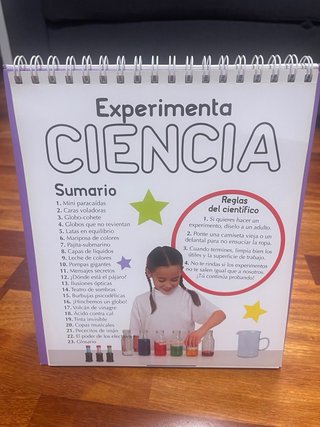 Libro EXPERIMENTA  CIENCIA