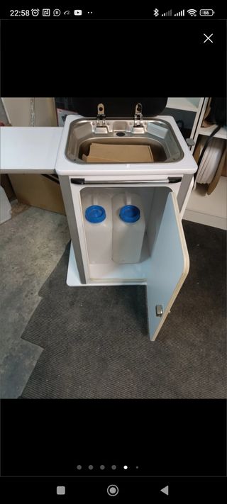 Mueble fregadero camper