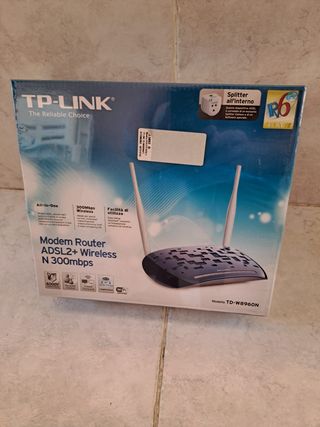 TP LINK - MOEDM ROUTER ADSL2 + WIRELESS N 300 mbps