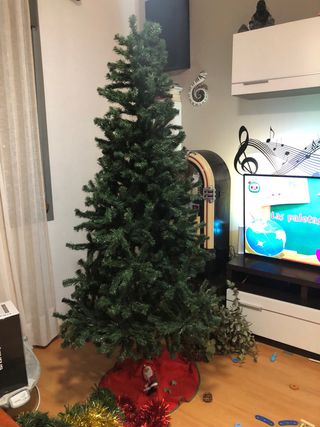 Arbol de navidad leroy merlin 1,90