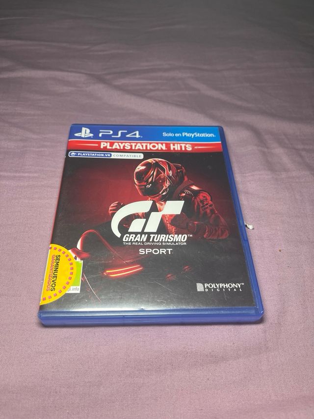 Juego PS4 ''Gran Turismo Sport''