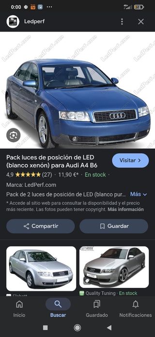 Despiece Audi A4 B6