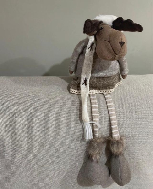 Pupazzo a forma di renna di Natale