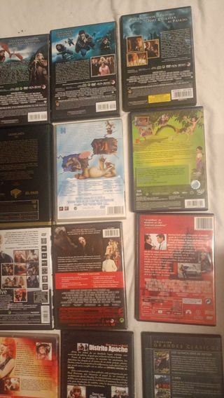 PELÍCULAS DE DVD