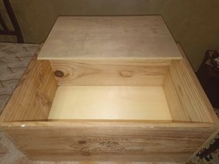 Cassa legno Champagne "Leclerc Briant "