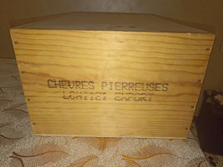 Cassa legno Champagne "Leclerc Briant "