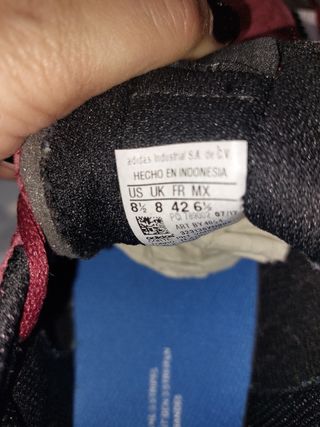 Adidas zapatillas granate