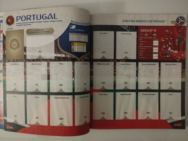 Lote de cromos mundial 2018