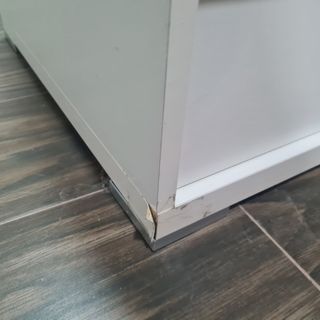 Mesa de centro elevable blanca